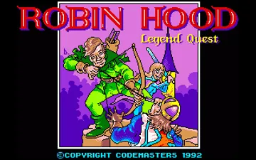 Robin Hood - Legend Quest screen shot title